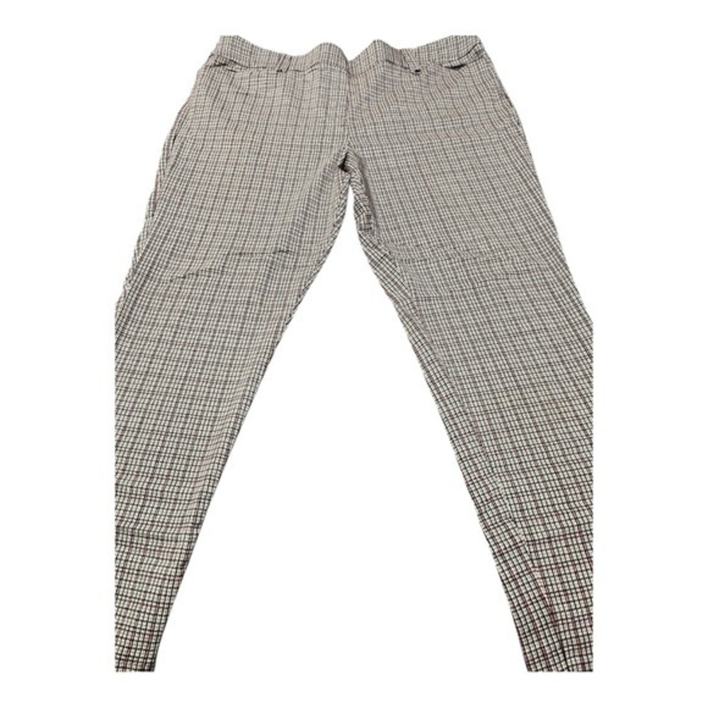 Maurices Black & White Checked Jean Shorts